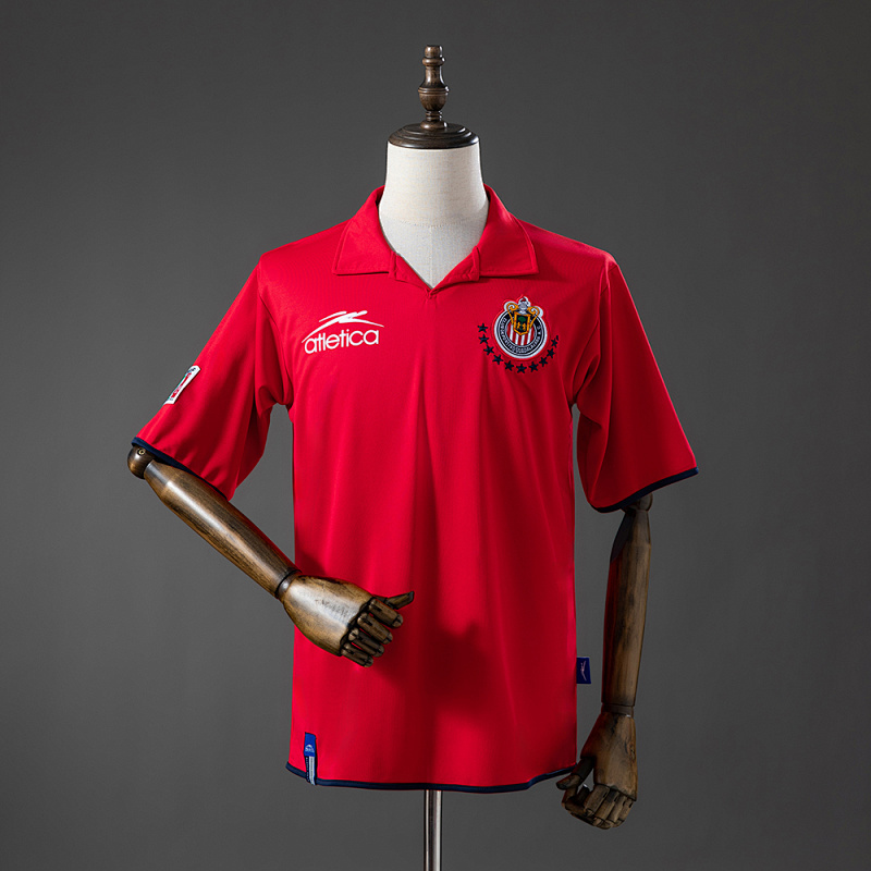 Chivas de Guadalajara 03-04 Tercera Camiseta Retro Visitante S-XXL